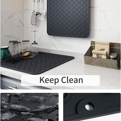 12 by 16 inch silicone dish drying mat dimensions